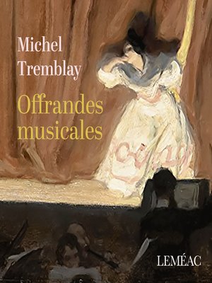 cover image of Offrandes musicales